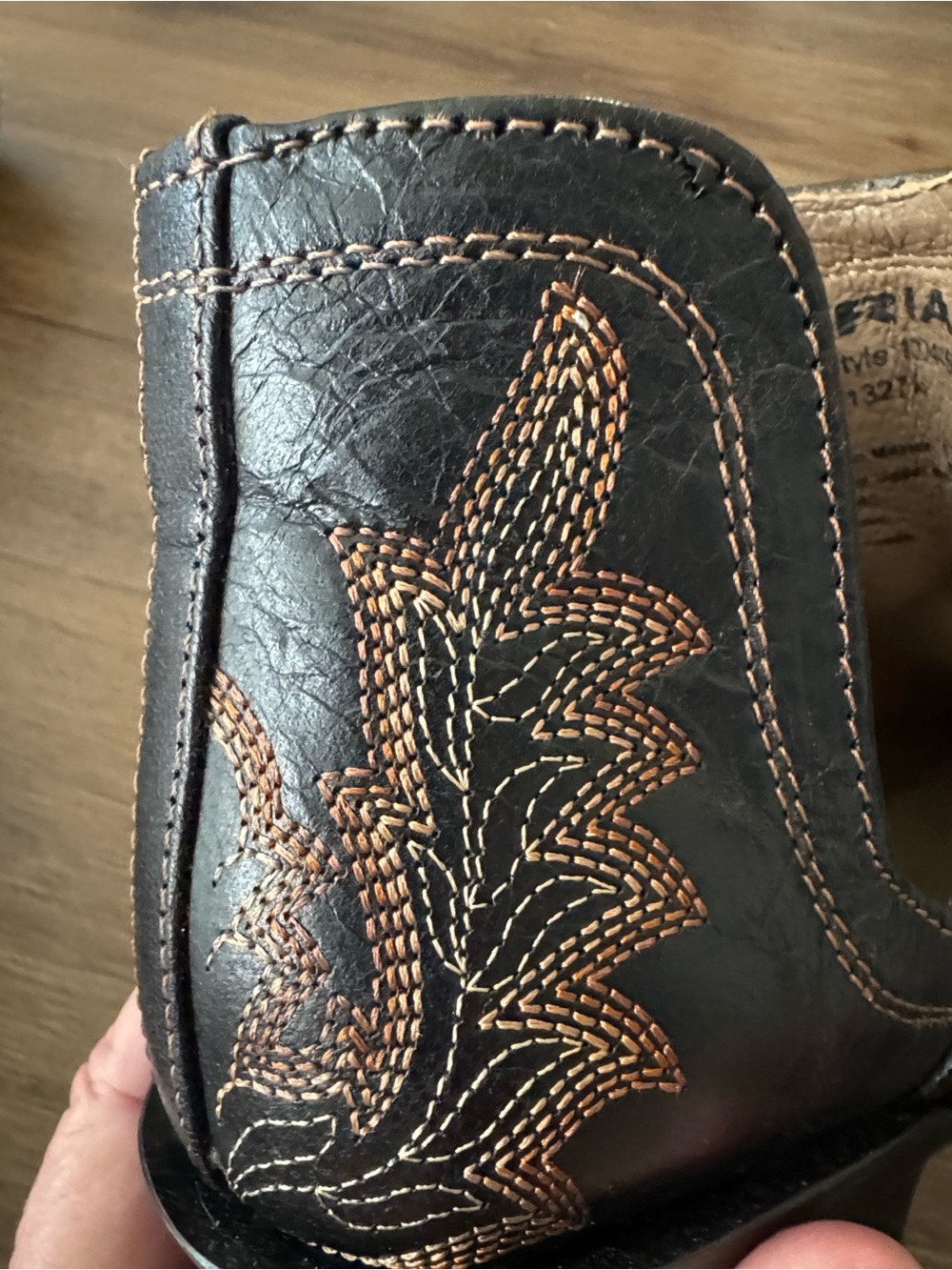 Ariat Women's Dixon Low Heel Western Boots - Bohemian Black - Picture 8 of 9